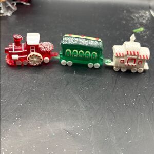 Vintage Hallmark Candy Train Christmas Merry Miniature Set 1988-1990
